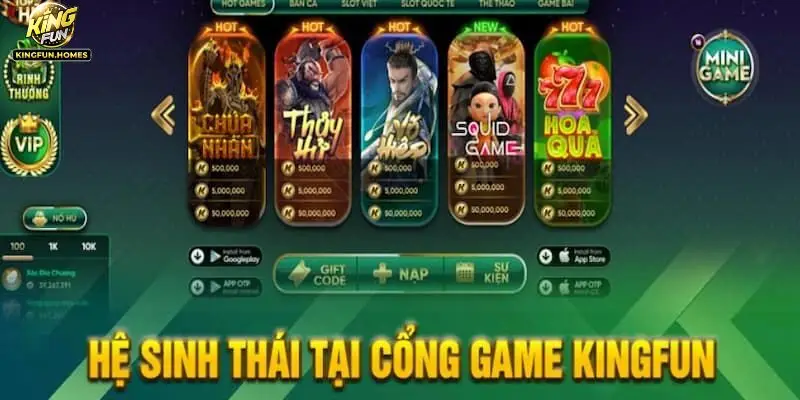 Kingfun 15 Giải trí vô hạn tại KingFun